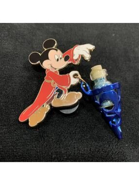 Disney Pin Fantasia Sorcerer Mickey Mouse w Vial of Magic